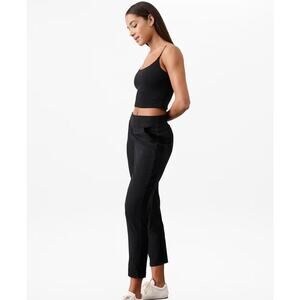 Athleta brooklyn mid rise ankle pant black size 14‎ NWOT WEEKEND travels